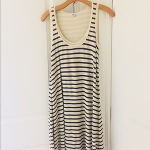 Splendid stripe cotton tank dress size XS